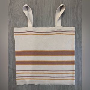 LOFT Outlet Knit Sweater Tank Top Size Petite Large NWT